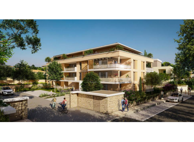 Investissement locatif en Paca : programme immobilier neuf pour investir Vogue  Aix-en-Provence