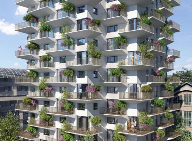 Investissement locatif en Ile-de-France : programme immobilier neuf pour investir Résidence Jean Antoine  Paris 13ème