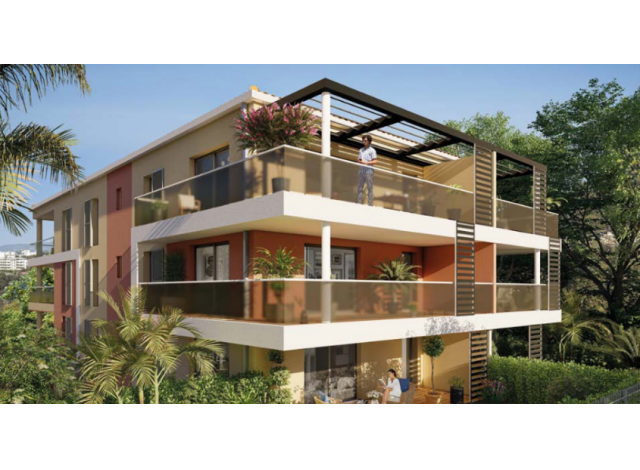 Investissement locatif en Paca : programme immobilier neuf pour investir Résidence du Bellay  Saint-Raphaël