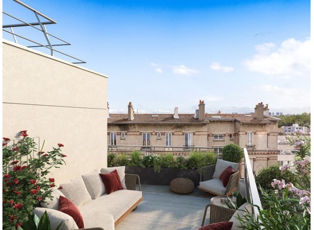 Investissement locatif  Paris 16me : programme immobilier neuf pour investir The Place  Suresnes