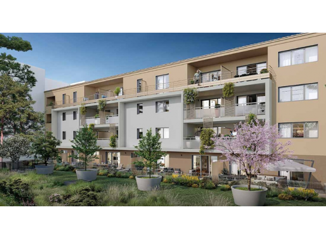 Investissement locatif dans le Var 83 : programme immobilier neuf pour investir Résidence Barentine  Toulon