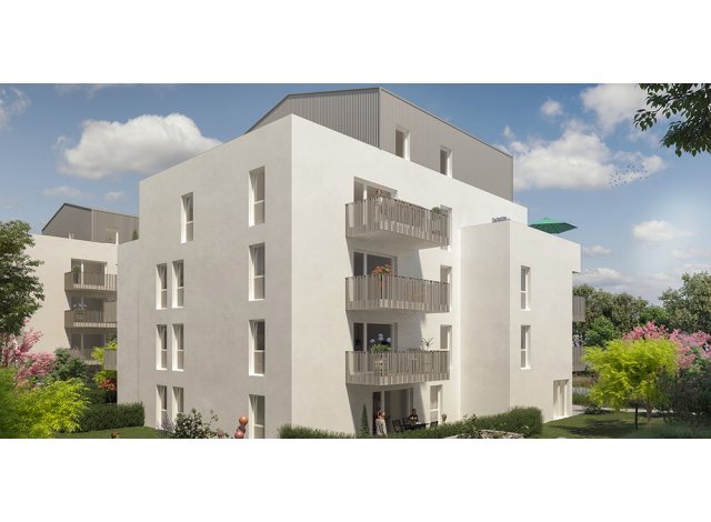 Investissement locatif dans le Bas-Rhin 67 : programme immobilier neuf pour investir Les Terrasses d'Arago  Strasbourg
