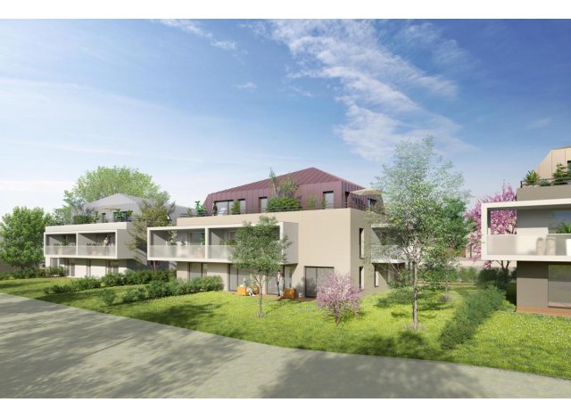 Investissement locatif  Plobsheim : programme immobilier neuf pour investir La Canotier  Strasbourg