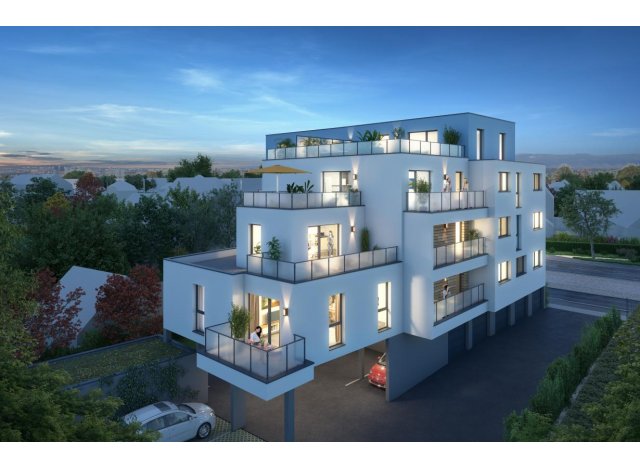 Investissement locatif  Illkirch-Graffenstaden : programme immobilier neuf pour investir Dolce Vita  Illkirch-Graffenstaden