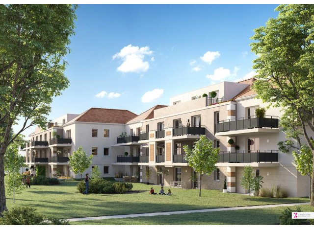 Investissement locatif en Seine et Marne 77 : programme immobilier neuf pour investir Stella Verde  Dammarie-les-Lys