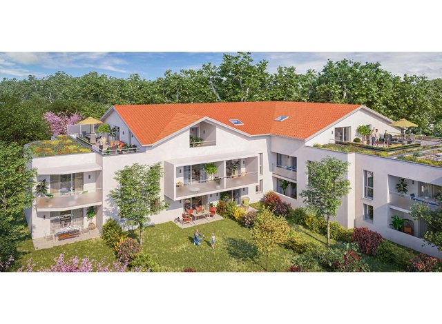 Investissement locatif en Haute-Garonne 31 : programme immobilier neuf pour investir L'Oléa  L'Union