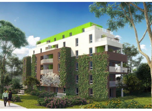Investissement locatif dans le Haut-Rhin 68 : programme immobilier neuf pour investir Eden Square  Saint-Louis