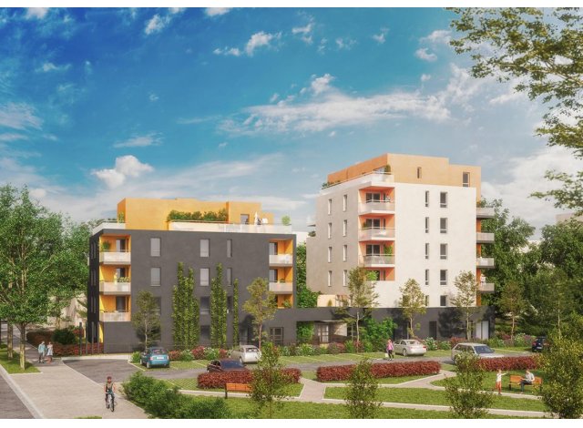 Investissement locatif dans le Bas-Rhin 67 : programme immobilier neuf pour investir Les Portes du Kochersberg  Strasbourg
