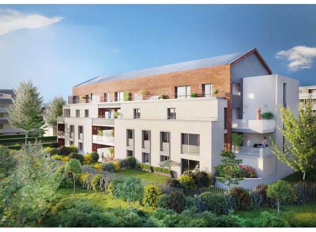 Investissement locatif  Quatre Saisons : programme immobilier neuf pour investir New Deal  Toulouse