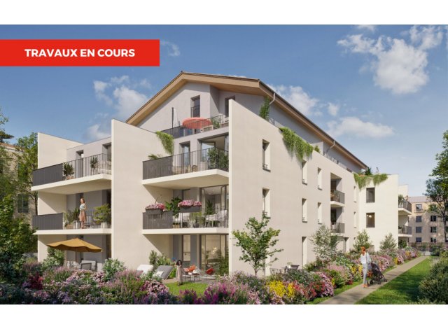 Investissement locatif  Ceyzeriat : programme immobilier neuf pour investir Faubourg Republique  Belleville