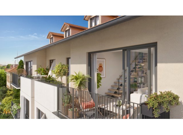 Investissement locatif dans les Alpes-Maritimes 06 : programme immobilier neuf pour investir Villa Botanica  Nice