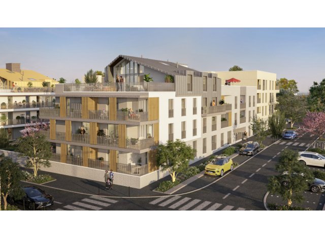 Investissement locatif dans le Loiret 45 : programme immobilier neuf pour investir Essentiel - les Berges d'Houlippe  Orléans