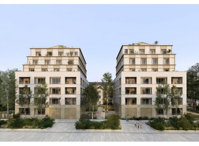 Investissement locatif en Pays de la Loire : programme immobilier neuf pour investir Le Carre des Officiers  Nantes