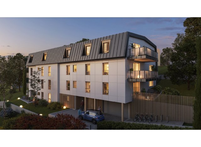 Investissement locatif dans le Haut-Rhin 68 : programme immobilier neuf pour investir Symphony  Mulhouse