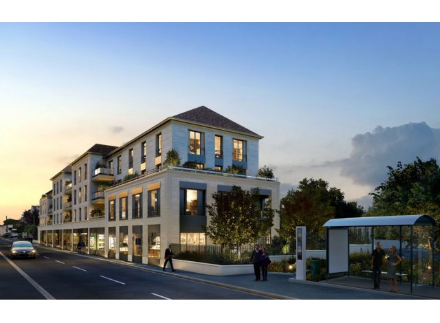 Investissement locatif en Ile-de-France : programme immobilier neuf pour investir Villa Noja  Épinay-sur-Orge