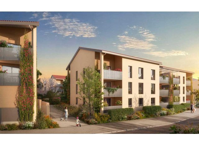 Investissement locatif  Rochetaille-sur-Sane : programme immobilier neuf pour investir Florilla  Rillieux-la-Pape