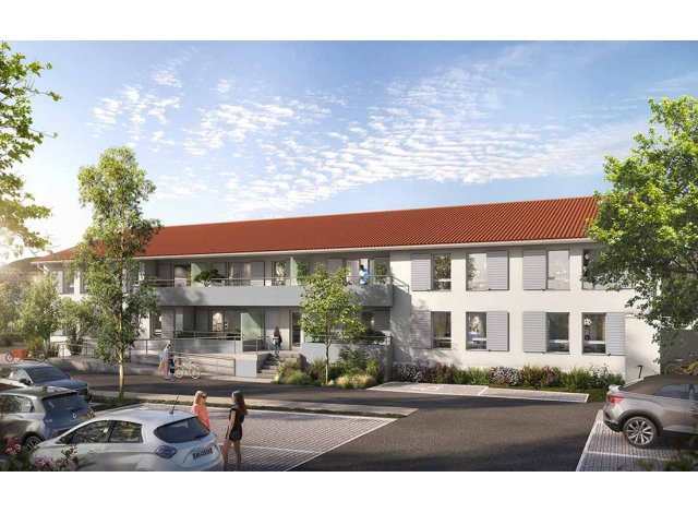 Investissement locatif en Isre 38 : programme immobilier neuf pour investir Le Clos Chassen  Chasse-sur-Rhône