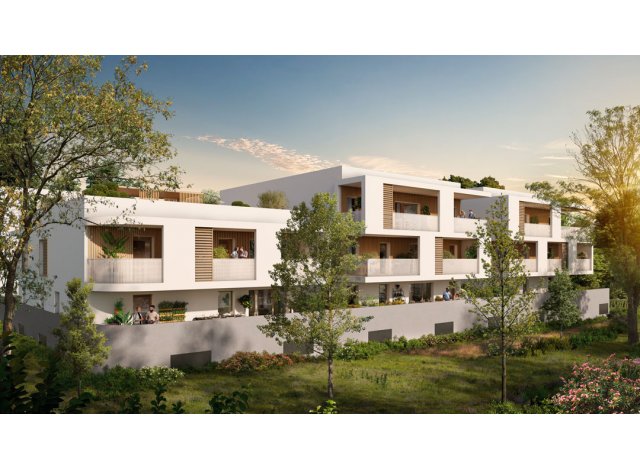 Investissement locatif  Saint-Auns : programme immobilier neuf pour investir Le Swing  Clapiers