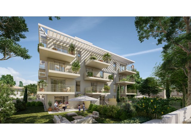 Investissement locatif en Paca : programme immobilier neuf pour investir Signature TR2  Marseille 9ème