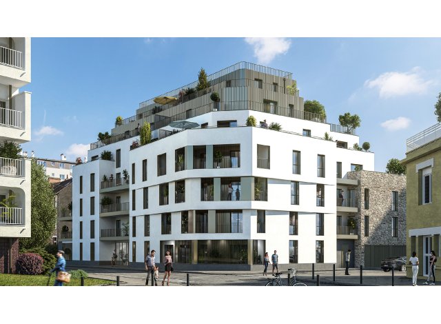 Investissement locatif en Bretagne : programme immobilier neuf pour investir Le Kastellan  Rennes
