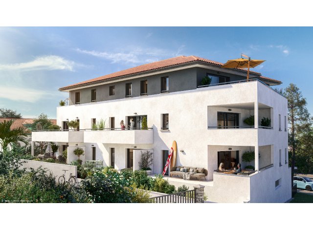 Investissement locatif  Lahonce : programme immobilier neuf pour investir Villa Bakarra  Anglet