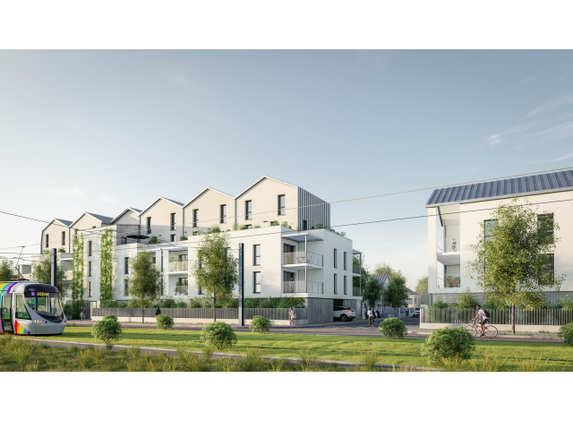 Investissement locatif en Pays de la Loire : programme immobilier neuf pour investir Kennedy  Avrillé