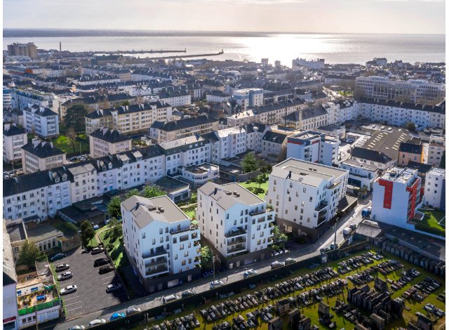 Investissement locatif en Pays de la Loire : programme immobilier neuf pour investir Coeur d'Escale  Saint-Nazaire
