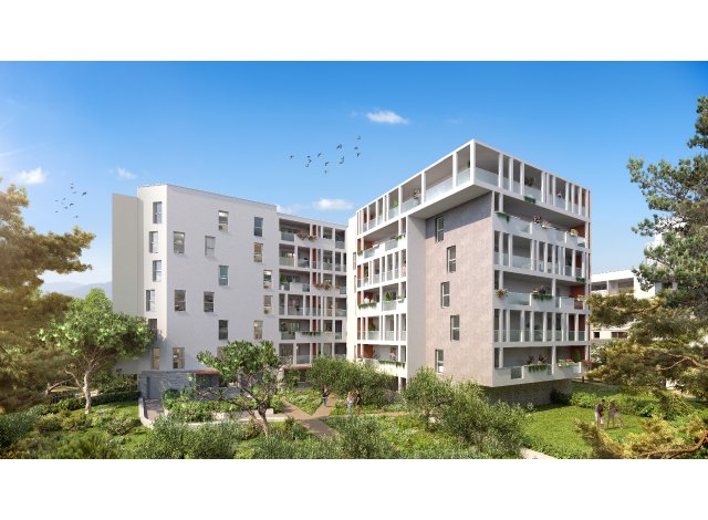 Investissement locatif en Languedoc-Roussillon : programme immobilier neuf pour investir Carre Renaissance - Domaine de Pascalet TR2  Montpellier