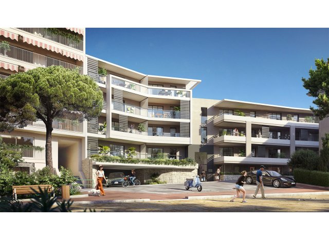 Investissement locatif dans les Alpes-Maritimes 06 : programme immobilier neuf pour investir Eliss Residence  Cap-d'Ail