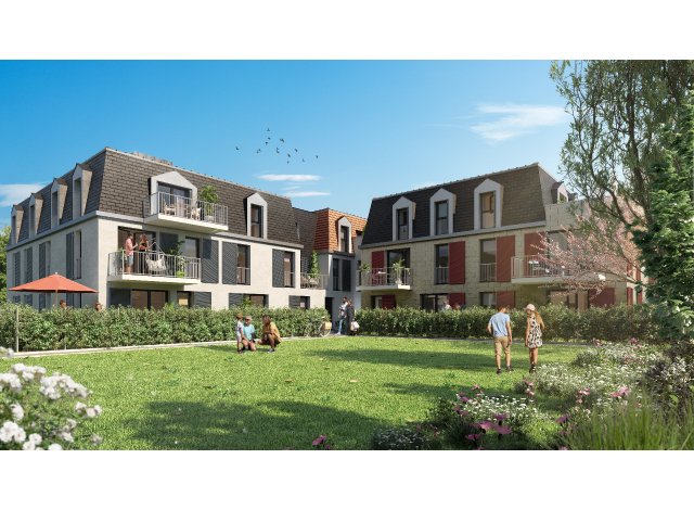 Investissement locatif en Picardie : programme immobilier neuf pour investir Le Domaine d'Oréa  Senlis