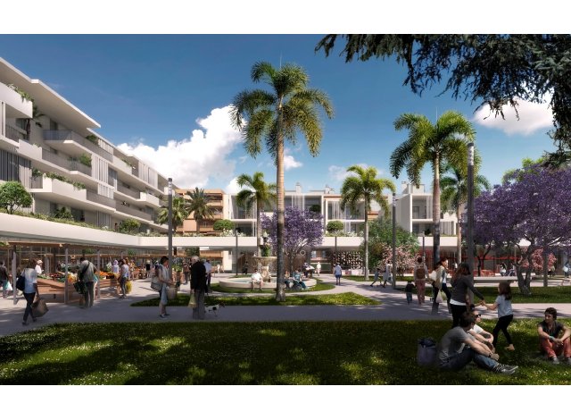 Investissement locatif  Saint-Laurent-du-Var : programme immobilier neuf pour investir Coeur Auriela  Saint-Laurent-du-Var