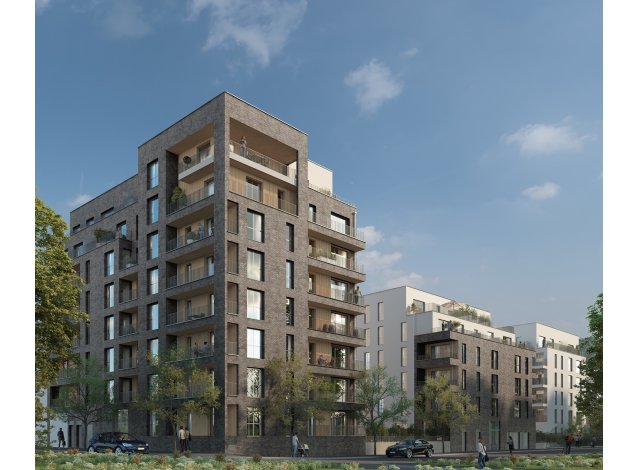 Investissement locatif en Seine-Saint-Denis 93 : programme immobilier neuf pour investir Floressence  Bobigny