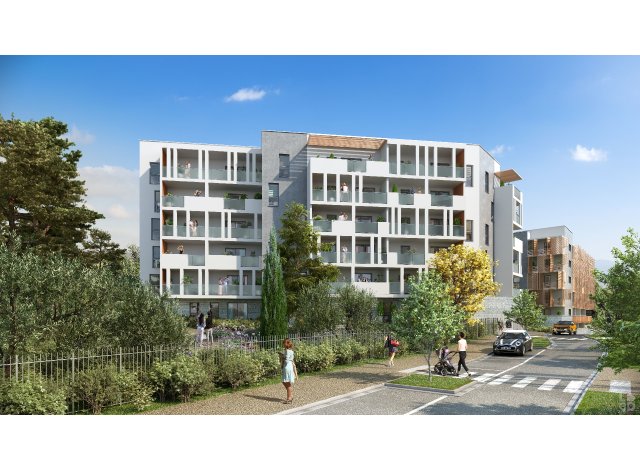 Investissement locatif en Languedoc-Roussillon : programme immobilier neuf pour investir Carre Renaissance - Domaine de Pascalet  Montpellier