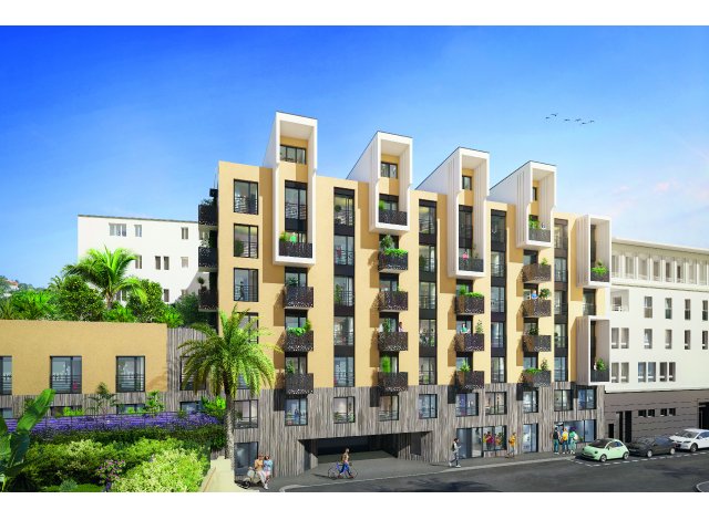 Investissement locatif dans les Alpes-Maritimes 06 : programme immobilier neuf pour investir Campus Delfino  Nice