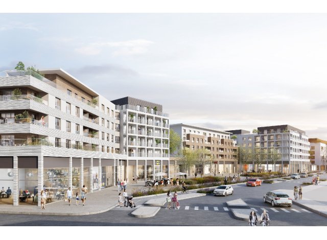 Investissement locatif en Ile-de-France : programme immobilier neuf pour investir Les Terrasses Marceau  Drancy