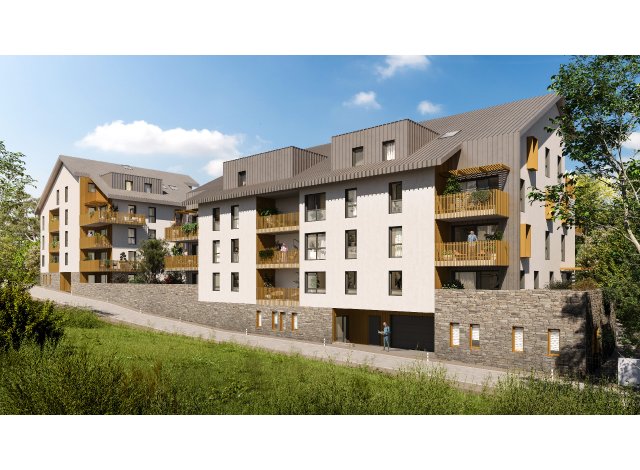 Investissement locatif en Rhne-Alpes : programme immobilier neuf pour investir L'Harmonie des Forts  Rumilly