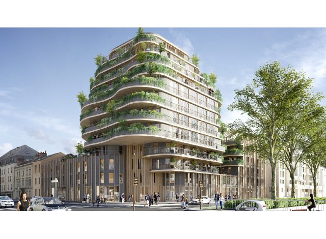 Investissement locatif en Pays de la Loire : programme immobilier neuf pour investir Arborescence  Angers