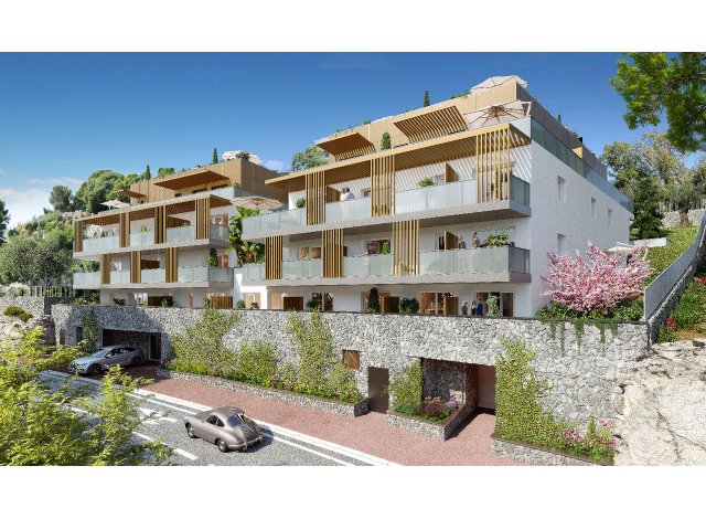Investissement locatif dans les Alpes-Maritimes 06 : programme immobilier neuf pour investir Villa Lucet  Beausoleil