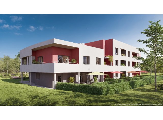 Investissement locatif en Bourgogne : programme immobilier neuf pour investir La Clairière  Dijon