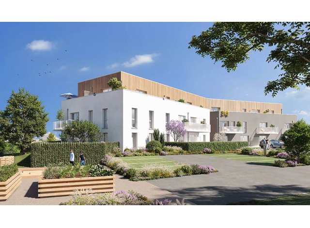 Investissement locatif dans le Calvados 14 : programme immobilier neuf pour investir Les Jardins de l'Envol  Mondeville