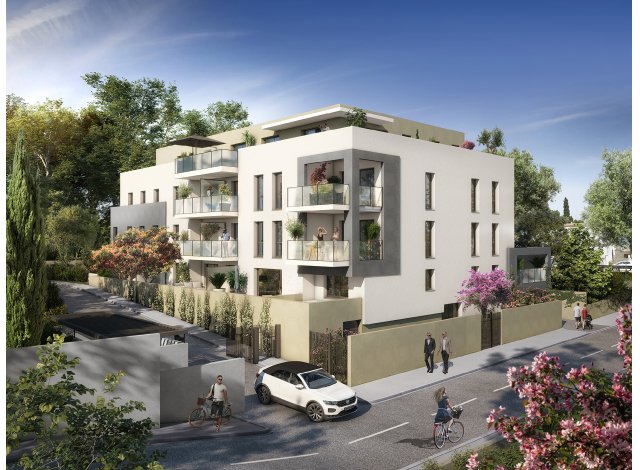 Investissement locatif en Languedoc-Roussillon : programme immobilier neuf pour investir Sorella  Nîmes