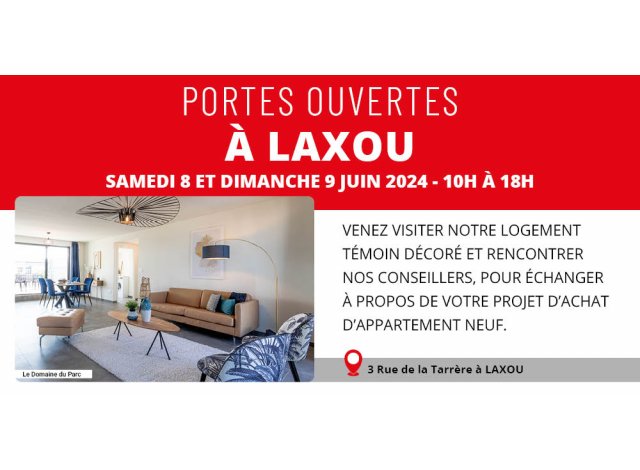 Investissement locatif en Lorraine : programme immobilier neuf pour investir Le Domaine du Parc  Laxou