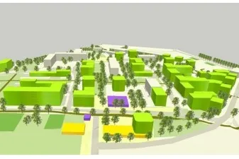 Plus de 700 logements neufs sur la ZAC de la Coudraie à Poissy