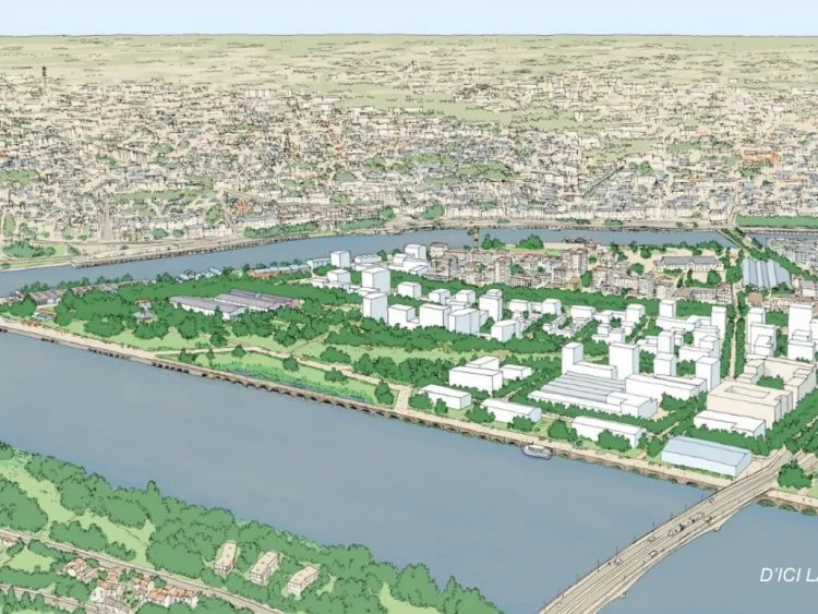 Ile de Nantes : un nouveau plan guide pour le sud-ouest, entre nature, mixité et co-construction