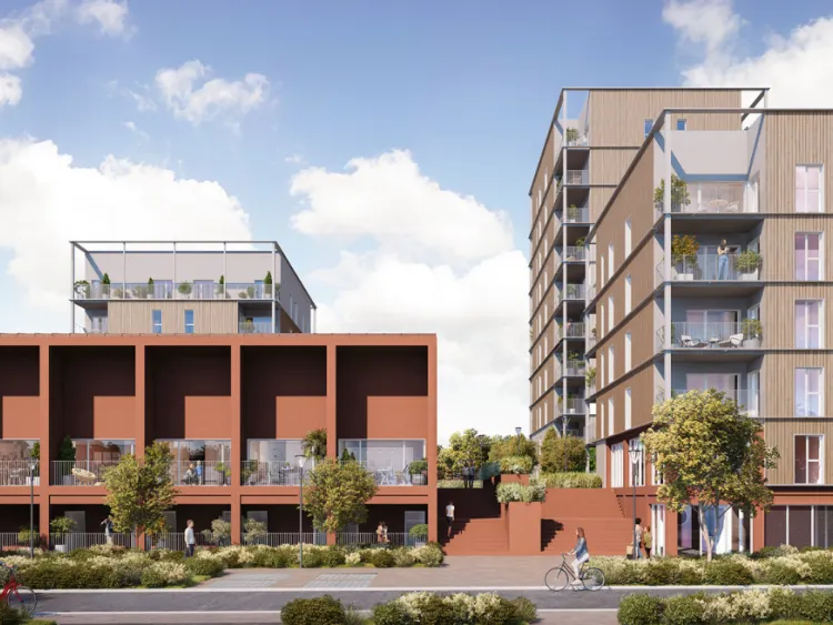 Rennes : Alkimia, un laboratoire de l'habitat durable au cœur de La Courrouze