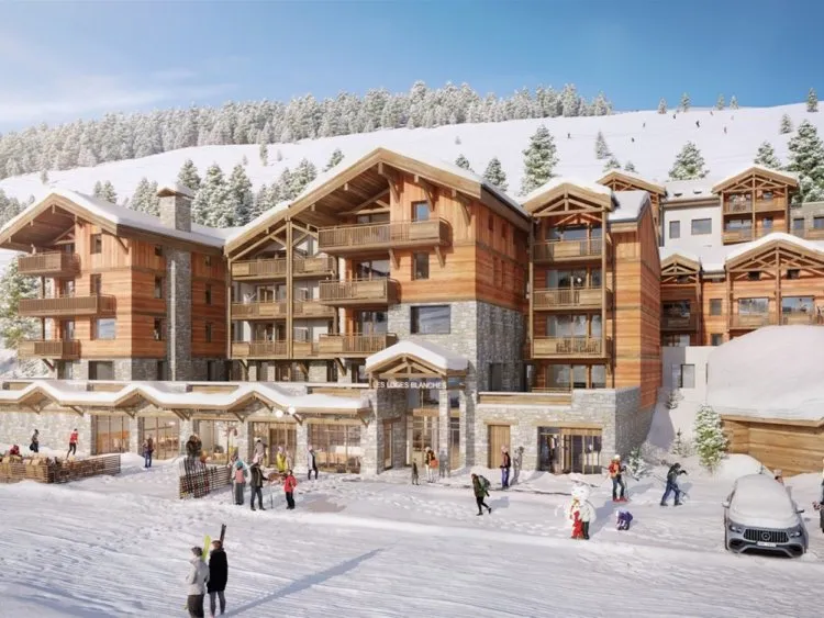 Eiffage Immobilier construit Les Loges Blanches aux Deux Alpes, une résidence de tourisme 4 étoiles