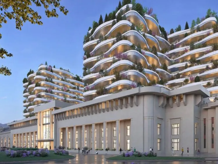 Programme neuf Aix-les-Bains : Les Nouveaux Thermes, chantier emblématique du centre-ville