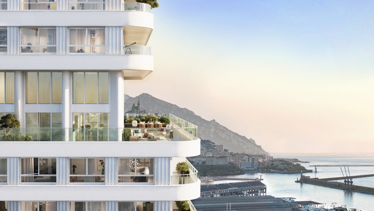 DIAPORAMA : Tour M99 sur les quais d'Arenc, un nouvel emblème architectural pour Marseille