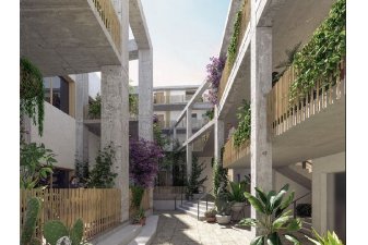Les appartements réhabilités ou neufs offrent de vrais espaces extérieurs pour vivre à la Méditerranéenne. | Atelier Bompard Rue Gachet / Marseille / Quartus
