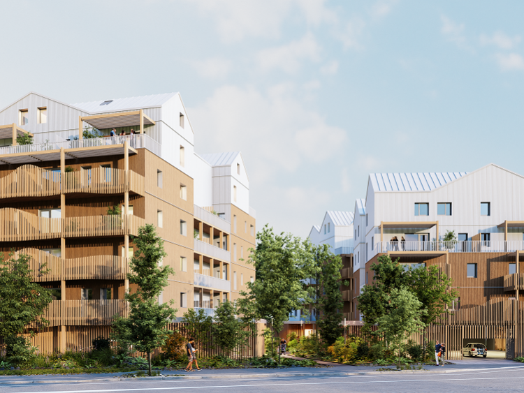 Accord Boisés à Angers veut représenter l'harmonie entre urbanisme moderne et respect de l'environnement.